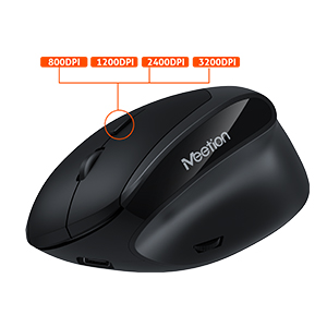 Ergonomic 2.4G Wireless Vertical Mouse