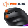 Left-Handed Ergonomic Wireless Mouse