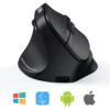 Left-Handed Ergonomic Wireless Mouse