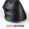 Left-Handed Ergonomic Wireless Mouse