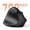 Left-Handed Ergonomic Wireless Mouse
