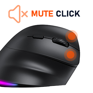 Right-Handed Ergonomic Wireless Mouse
