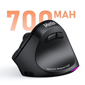Right-Handed Ergonomic Wireless Mouse