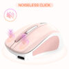 2.4G Pink Wireless/Bluetooth
