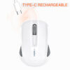 2.4G White Wireless/Bluetooth