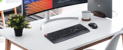 Wireless Ergonomic Keyboard Mouse Combo