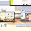 Quite Slim Four Modes Keyboard