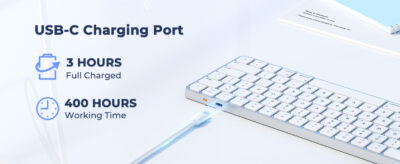 Quite Slim Four Modes Keyboard