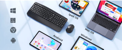2.4Ghz&Bluetooth Dual Ergonomic