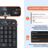 2.4Ghz&Bluetooth Dual Ergonomic