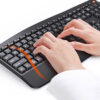 2.4Ghz&Bluetooth Dual Ergonomic
