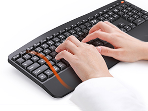 2.4Ghz&Bluetooth Dual Ergonomic
