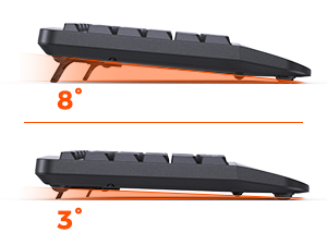 2.4Ghz&Bluetooth Dual Ergonomic