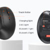 DUAL MODE ERGONOMIC WIRELESS MOUSE