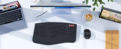 DUAL MODE ERGONOMIC WIRELESS MOUSE