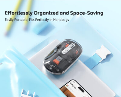 Wireless Dual Mode Transparent Mouse