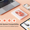 2.4g&Bluetooth Wireless Transparent Mouse