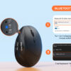 Wireless Dual-mode Ergonomic Keyboard and Mouse Set