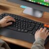 Wireless Dual-mode Ergonomic Keyboard and Mouse Combo