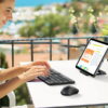 Black Foldable Keyboard and Mouse