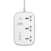 3 AC Outlets Wi-Fi Smart Power Strip SCW3451