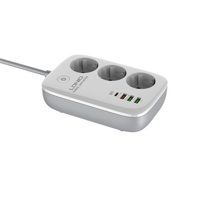 3 AC Outlets Wi-Fi Smart Power Strip SEW3452