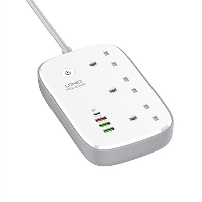 3 AC Outlets Wi-Fi Smart Power Strip SKW3453