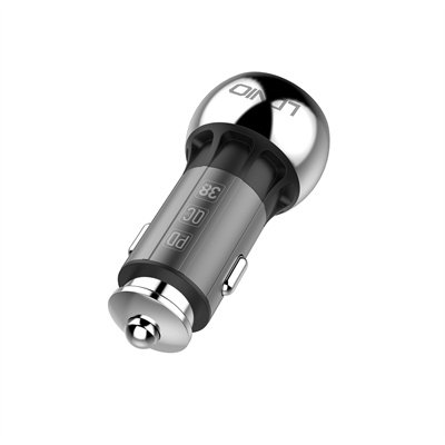 36W Zinc Alloy Shell Super Fast Car charger C1
