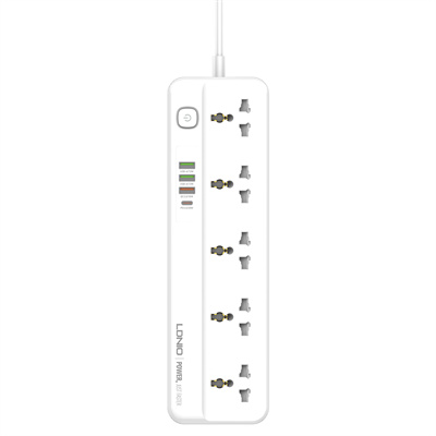 5 AC Outlets Universal Power Strip SC5415