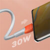 30W Upgrade thickness TPE Data Cable LS601 602 603 604
