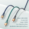 30W Classic PVC USB3.0 Data Cable LS631 LS632
