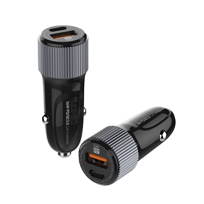 36W Dual USB Ports Fast Car charger C510Q
