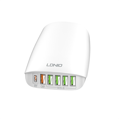 65W Multi-ports Desktop Charging Station A6573C