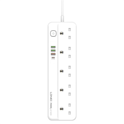 5 AC Outlets UK Power Strip SK5493