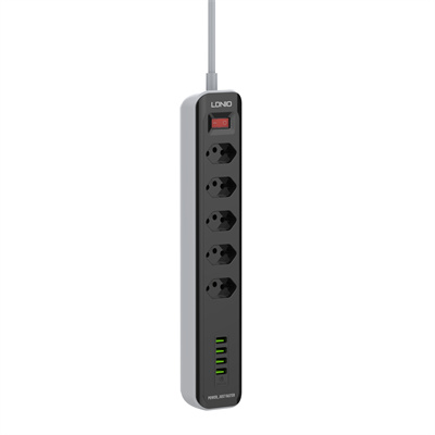 5 AC Outlets Brazilian Power Strip SBR5411