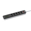 5 AC Outlets Brazilian Power Strip SBR5411