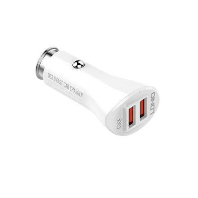36W Dual USB Ports Fast Car charger C511Q