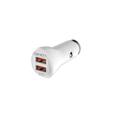 36W Dual USB Ports Fast Car charger C511Q