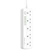 5 AC Outlets UK Power Strip SK5691