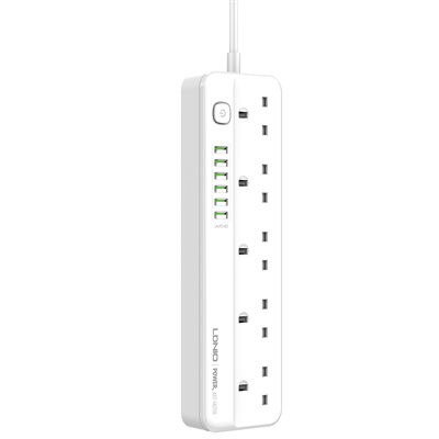5 AC Outlets UK Power Strip SK5691