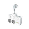 2 AC Outlets Portable Electrical Extension Socket SE2435