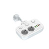 2 AC Outlets Portable Electrical Extension Socket SE2435