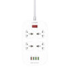 4 AC Outlets Universal Power Strip SC4407