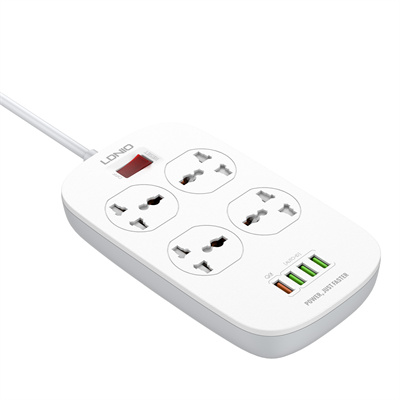 4 AC Outlets Universal Power Strip SC4407