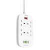 4 AC Outlets UK Power Strip SK4463