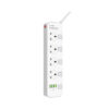 4 AC Outlets UK Power Strip SK4466