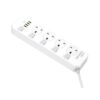 4 AC Outlets UK Power Strip SK4466