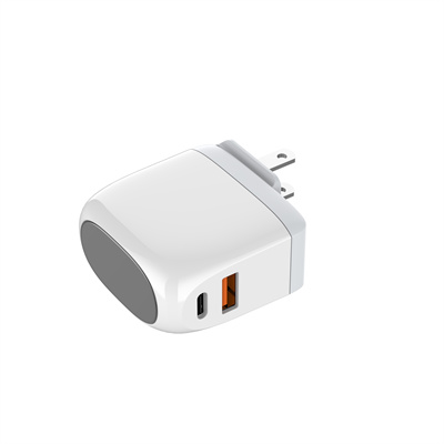 30W LED Display Fast Charger A2522C