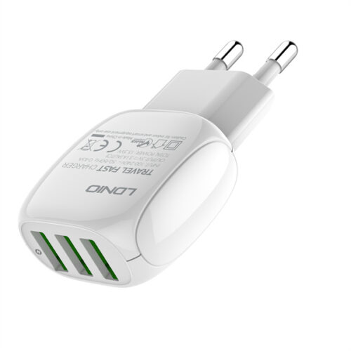 15.5W 3USB Ports EU Wall Charger A3315