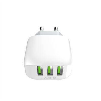17W 3USB AUTO-ID EU Wall Charger A3312